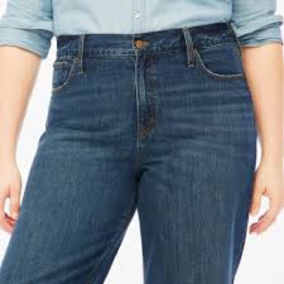 J. Crew 90s Vintage Baggy Tall Jeans Size 32T - Picture 4 of 5